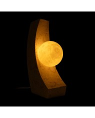 Lampada da tavolo Crema Poliresina 220-240 V 16,5 x 11,5 x 30 cm Lampada da tavolo Crema Poliresina 220-240 V 16,5 x 11,5 x 30 cm