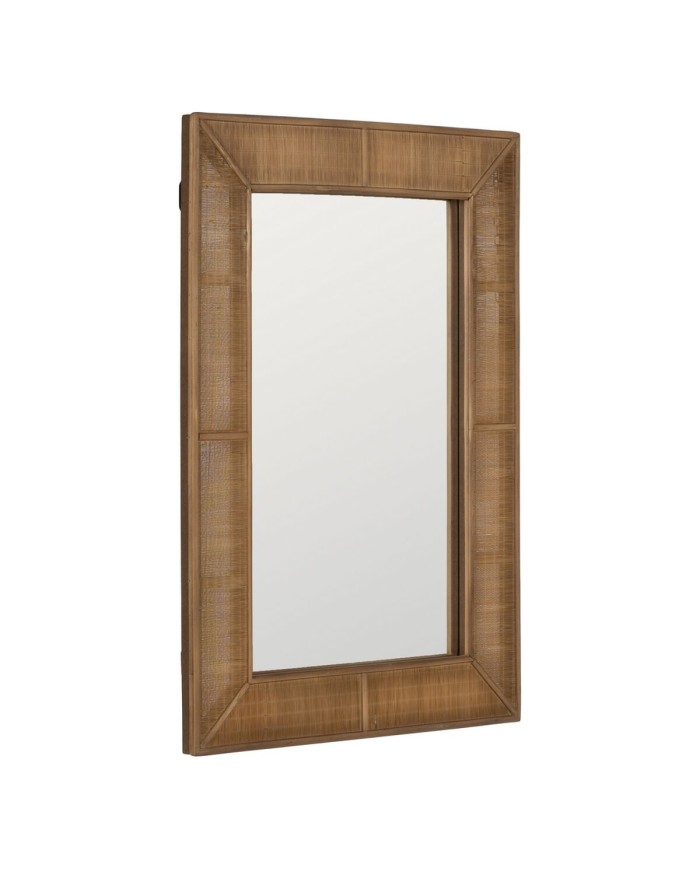 Specchio da parete Naturale 66 x 3,5 x 95 cm