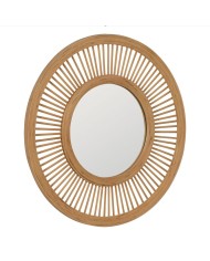 Specchio da parete Naturale 70 x 2,5 x 70 cm