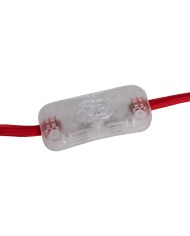 Lampada da tavolo Bianco Rosso Poliresina 60 W 220-240 V 24 x 9,5 x 29 cm Lampada da tavolo Bianco Rosso Poliresina 60 W 220-240 V 24 x 9,5 x 29 cm