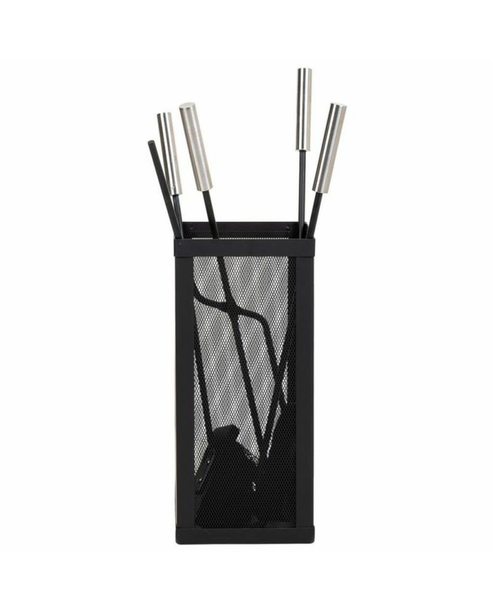 Utensili da Camino Alexandra House Living Nero Ferro 16 x 50 x 16 cm Utensili da Camino Alexandra House Living Nero Ferro 16 x 50 x 16 cm
