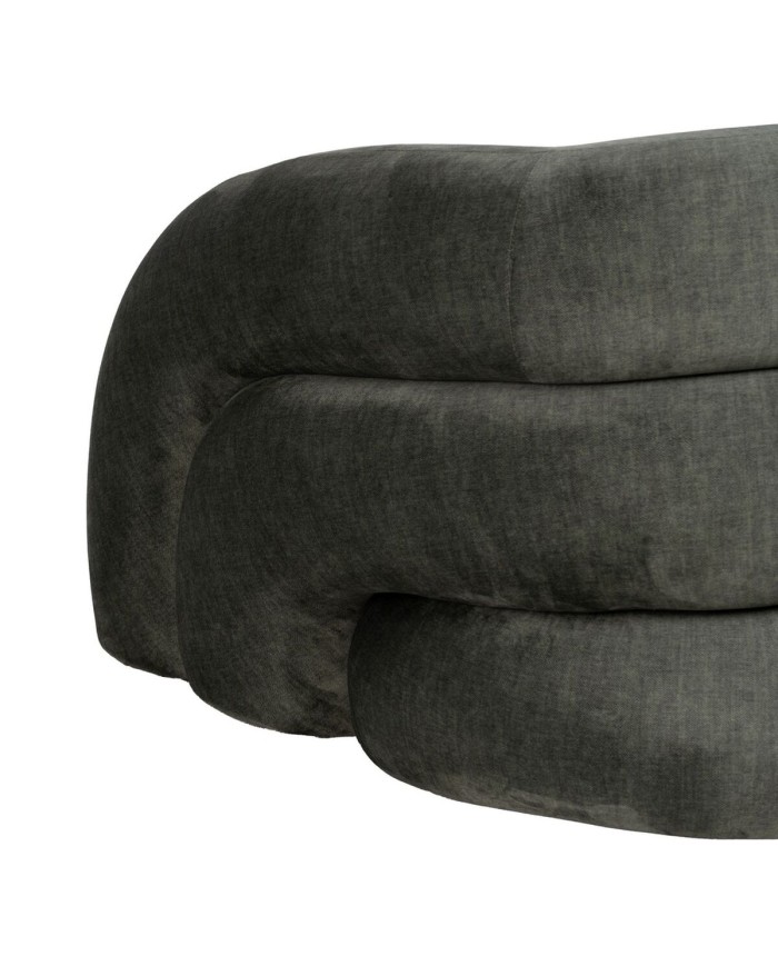 Poltrona Verde Legno Foam 100 x 84 x 58 cm