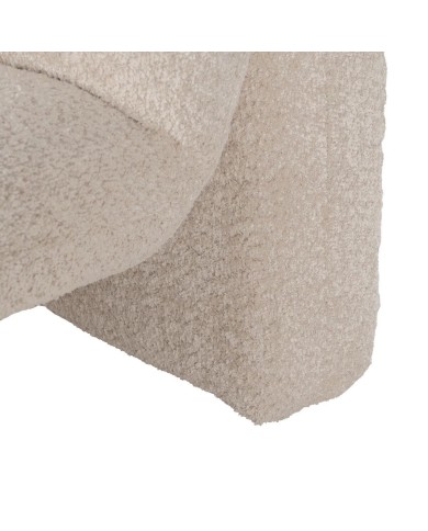 Poltrona Beige Legno 62 x 86 x 69 cm