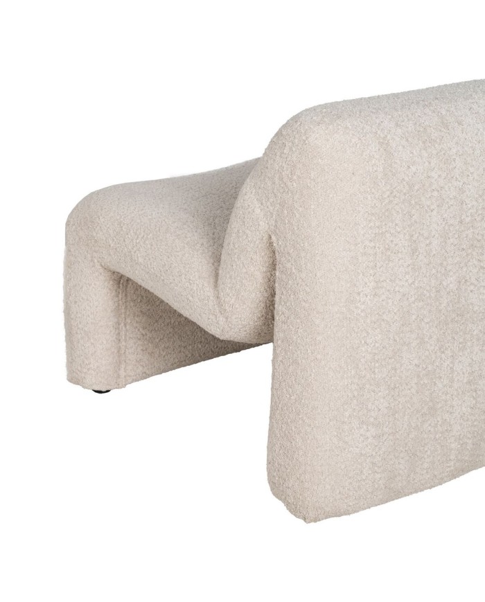 Poltrona Beige Legno 62 x 86 x 69 cm Poltrona Beige Legno 62 x 86 x 69 cm