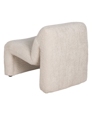 Poltrona Beige Legno 62 x 86 x 69 cm