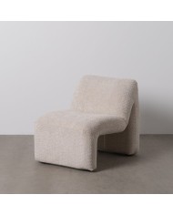 Poltrona Beige Legno 62 x 86 x 69 cm Poltrona Beige Legno 62 x 86 x 69 cm