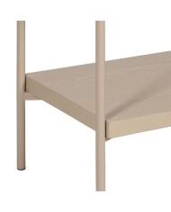 Credenza AIKO Crema Naturale Ferro Legno MDF 70 x 40 x 172 cm