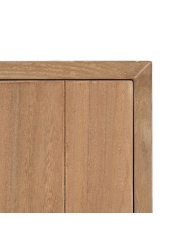 Credenza AIKO Crema Naturale Ferro Legno MDF 70 x 40 x 172 cm