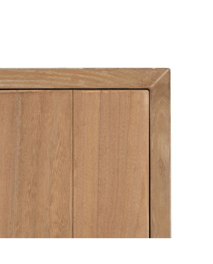Credenza AIKO Crema Naturale Ferro Legno MDF 70 x 40 x 172 cm
