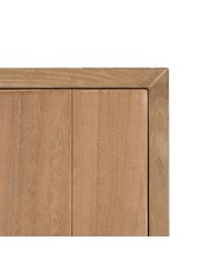Credenza AIKO Crema Naturale Ferro Legno MDF 70 x 40 x 172 cm