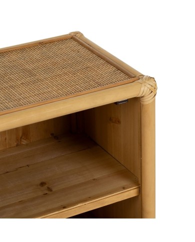 Tavolo aggiuntivo Naturale Rattan 46 x 35 x 60 cm