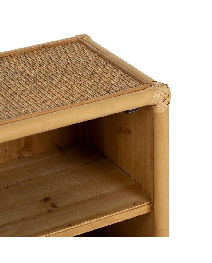 Tavolo aggiuntivo Naturale Rattan 46 x 35 x 60 cm Tavolo aggiuntivo Naturale Rattan 46 x 35 x 60 cm