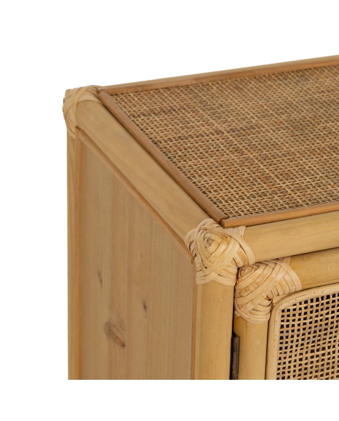 Tavolo aggiuntivo Naturale Rattan 46 x 35 x 60 cm Tavolo aggiuntivo Naturale Rattan 46 x 35 x 60 cm