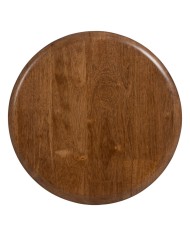 Tavolo aggiuntivo LAGOM Nero Naturale Ferro Legno d'albero della gomma 40 x 40 x 50 cm