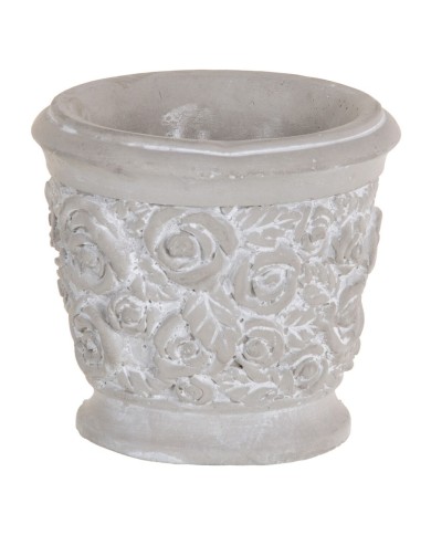 Vaso Grigio Cemento 13 x 13 x 12 cm Vaso Grigio Cemento 13 x 13 x 12 cm