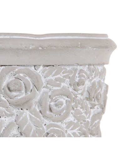 Vaso Grigio Cemento 13 x 13 x 12 cm Vaso Grigio Cemento 13 x 13 x 12 cm