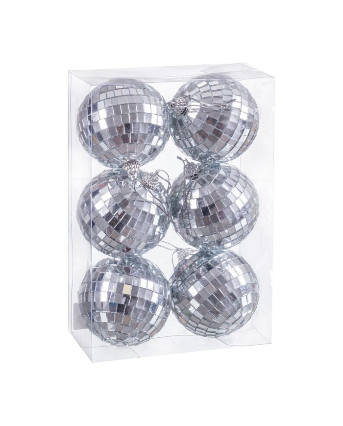 Palle di Natale Polyfoam Ø 6 cm 17,5 x 12 x 6 cm (6 Unità) Palle di Natale Polyfoam Ø 6 cm 17,5 x 12 x 6 cm (6 Unità)