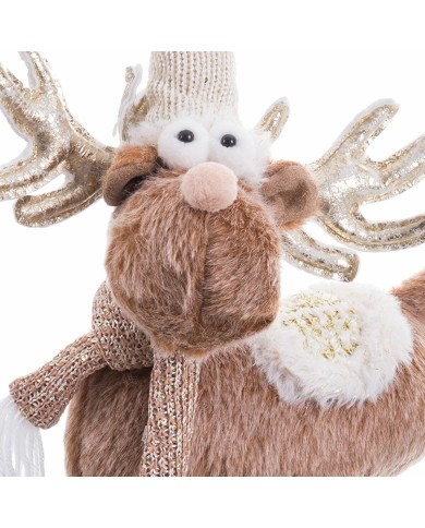 Statua Naturale Cervo 22 x 20 x 40 cm