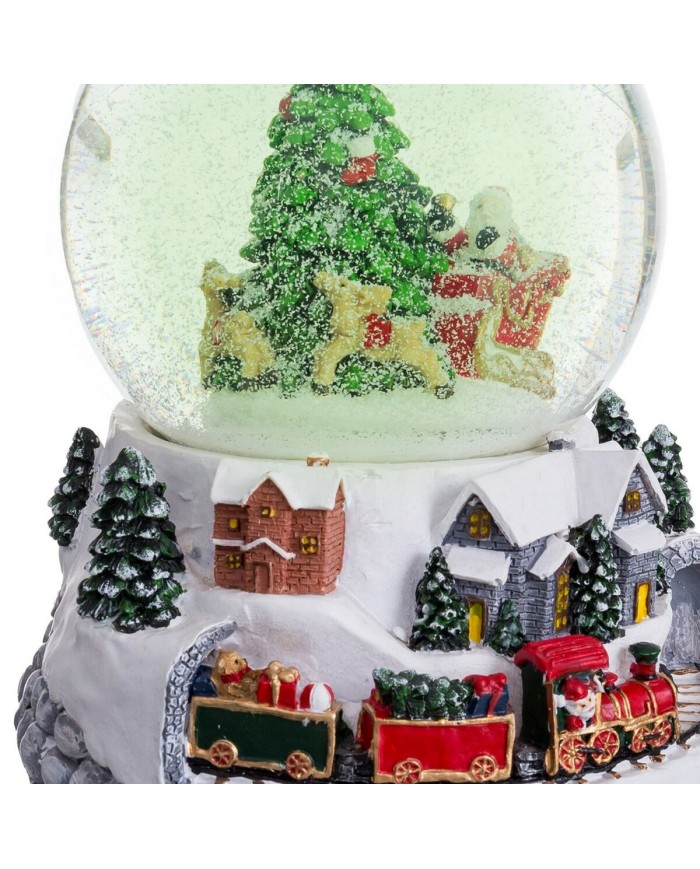 Palla di Neve Multicolore 15,5 x 14,5 x 17,5 cm