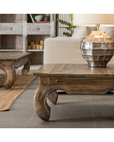 Tavolino da Caffè Naturale 80 x 80 x 38 cm