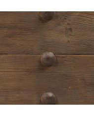 Tavolino da Caffè Nero Naturale 165 x 64 x 55 cm