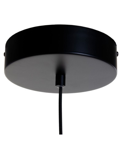 Lampadario Nero Dorato 15 W