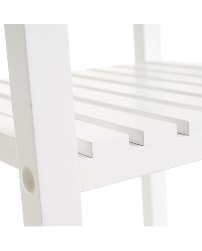 Scaffale da Bagno Bianco 31 x 31 x 102 cm Scaffale da Bagno Bianco 31 x 31 x 102 cm