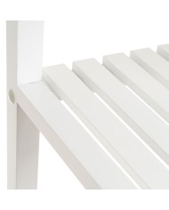 Scaffale da Bagno Bianco 31 x 31 x 102 cm Scaffale da Bagno Bianco 31 x 31 x 102 cm