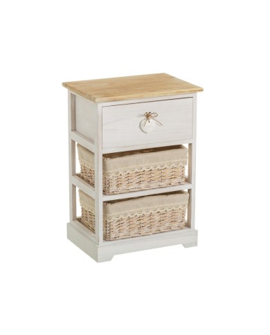 Cassettiera SWEET HEART Crema Naturale 40 x 29 x 58 cm