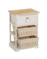 Cassettiera SWEET HEART Crema Naturale 40 x 29 x 58 cm