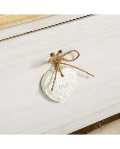 Cassettiera SWEET HEART Crema Naturale 40 x 29 x 58 cm