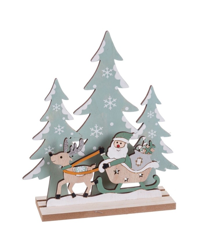 Decorazione Natalizia Multicolore 20 x 4 x 22,5 cm