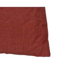 Cuscino Rosso Granato 55 x 10 x 55 cm