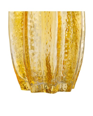 Vaso Giallo Cristallo Vaso Giallo Cristallo
