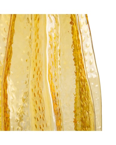 Vaso Giallo Cristallo Vaso Giallo Cristallo
