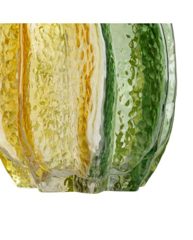 Vaso Giallo Verde Cristallo Vaso Giallo Verde Cristallo