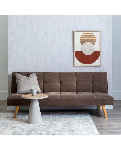 Divano Letto Taupé 175 x 84 x 73 cm