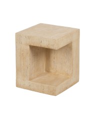 Tavolo aggiuntivo Beige 41,5 x 36,5 x 46,5 cm Tavolo aggiuntivo Beige 41,5 x 36,5 x 46,5 cm