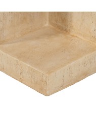 Tavolo aggiuntivo Beige 38,5 x 38,5 x 46 cm Tavolo aggiuntivo Beige 38,5 x 38,5 x 46 cm