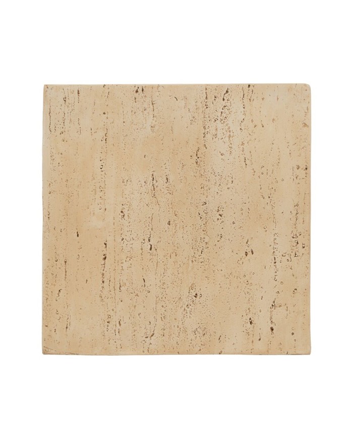 Tavolo aggiuntivo Beige 38,5 x 38,5 x 46 cm Tavolo aggiuntivo Beige 38,5 x 38,5 x 46 cm