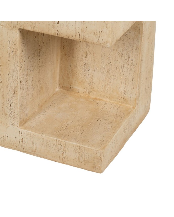 Tavolo aggiuntivo Beige 38,5 x 38,5 x 46 cm Tavolo aggiuntivo Beige 38,5 x 38,5 x 46 cm