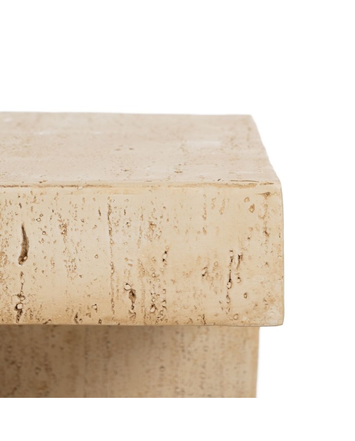 Tavolo aggiuntivo Beige 38,5 x 38,5 x 46 cm Tavolo aggiuntivo Beige 38,5 x 38,5 x 46 cm