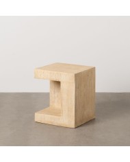 Tavolo aggiuntivo Beige 38,5 x 38,5 x 46 cm Tavolo aggiuntivo Beige 38,5 x 38,5 x 46 cm