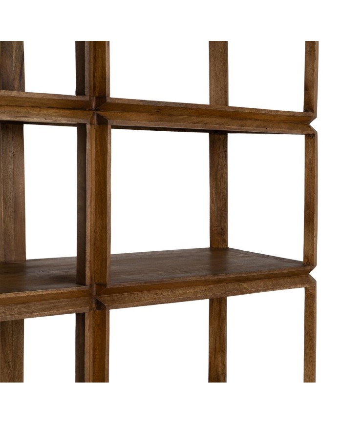 Scaffale Marrone Legno di mango 155 x 42 x 195 cm Scaffale Marrone Legno di mango 155 x 42 x 195 cm