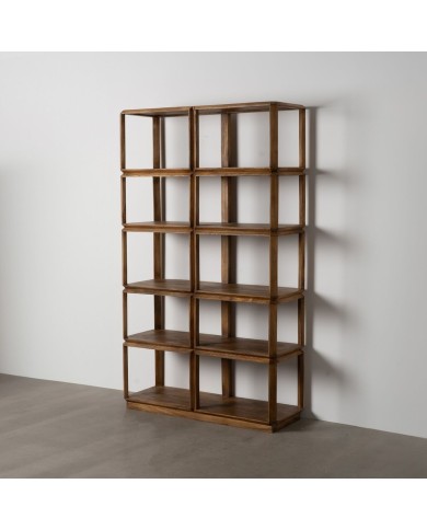 Scaffale Marrone Legno di mango 155 x 42 x 195 cm