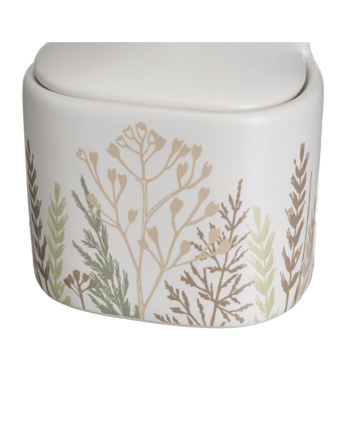 Portasale con Coperchio GRASS Multicolore Gres 500 ml 12 x 8,5 x 15 cm