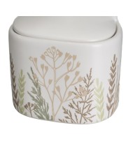 Portasale con Coperchio GRASS Multicolore Gres 500 ml 12 x 8,5 x 15 cm