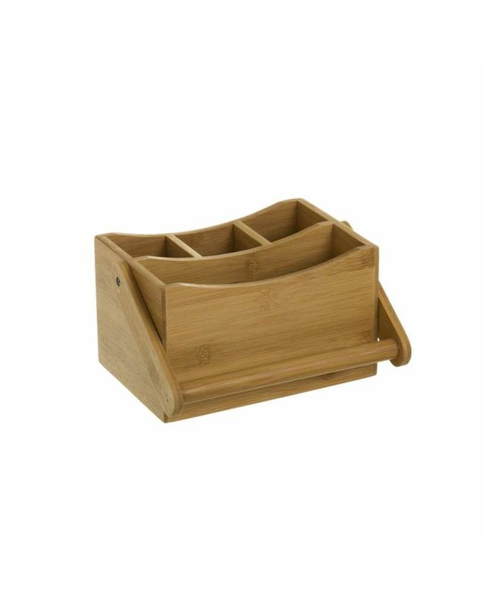 Cestello per posate Naturale Bambù 20 x 14 x 12 cm