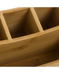 Cestello per posate Naturale Bambù 20 x 14 x 12 cm