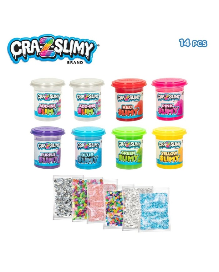 Set di Plastilina Cra-Z-Art Bold&Brights (6 Unità) Slime Set di Plastilina Cra-Z-Art Bold&Brights (6 Unità) Slime